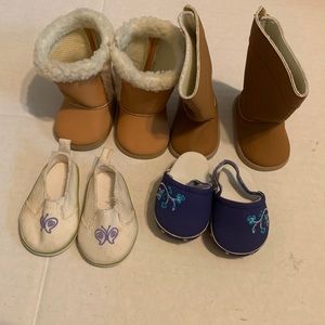 American Girl Doll | Set of 4 Pairs of Shoes